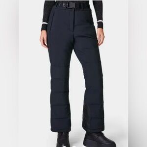 Sweaty Betty Navy Climate Ski Pants with Belt